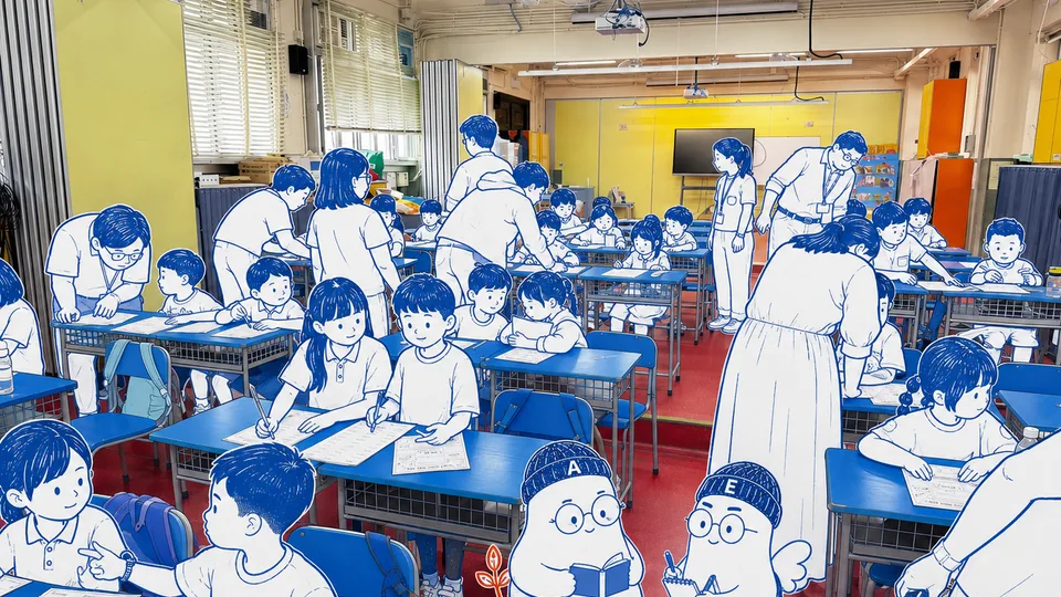 活動現場：英文與 AI 主題活動日的課堂實作